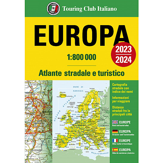 Atlante stradale d'Europa 1:800 000