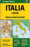 Italia Atlante stradale tascabile 1:500.000