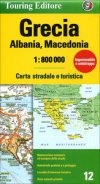 Grecia Albania Macedonia 1:800.000