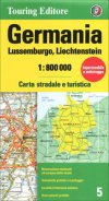 Germania Lussemburgo Liechtenstein 1:800.000