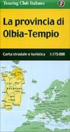 La provincia di Olbia-Tempio 1:175.000