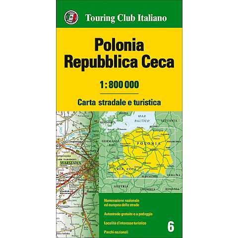 Polonia Repubblica Ceca 1:800.000