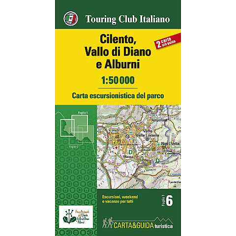 Cilento Vallo di Diano e Alburni 1:50 000