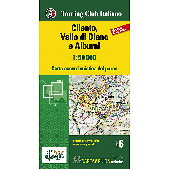 Cilento Vallo di Diano e Alburni 1:50 000