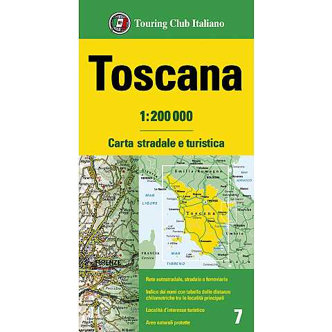 Toscana 1:200 000