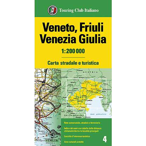 Calabria 1 200 000 Carte Regionali 1 200 000 H2461a Touring Editore Cartine Stradali Touring Club Italiano