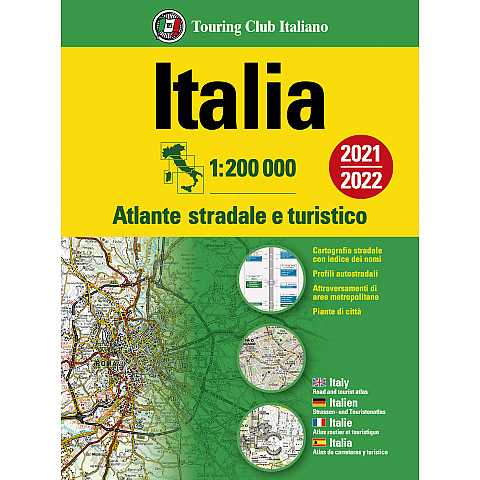Atlante Stradale Italia Nord 1 200 000 Atlanti Stradali D Italia H3368a Touring Editore Stradario Touring Club Italiano