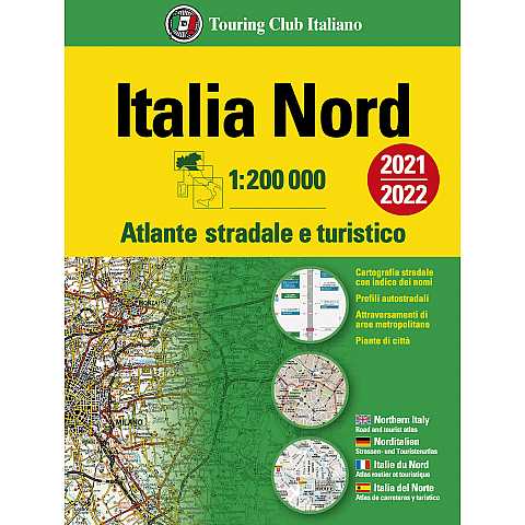 Atlante Stradale Italia Sud 1 200 000 Atlanti Stradali D Italia H3370a Touring Editore Cartine Stradali Touring Club Italiano