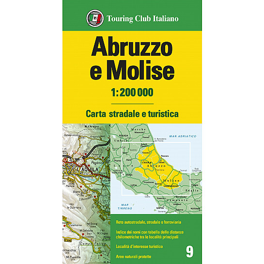 Abruzzo e Molise 1:200 000