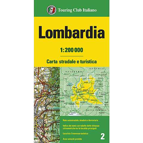 Sardegna 1 200 000 Carte Regionali 1 200 000 H3364a Touring Editore Cartine Stradali Touring Club Italiano