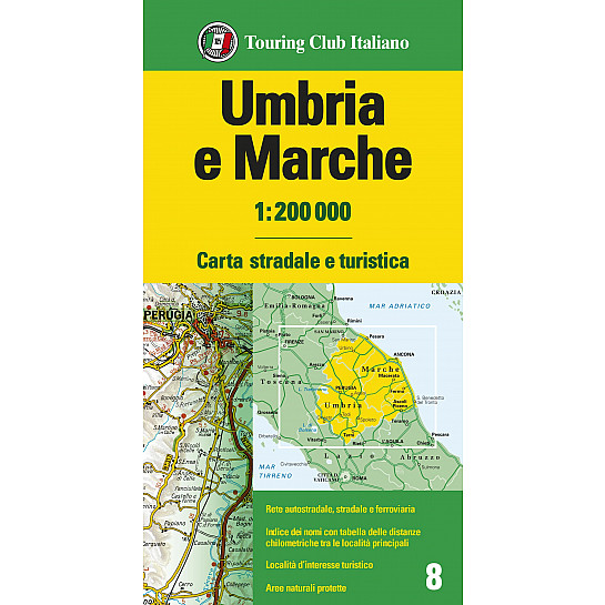 Umbria e Marche 1:200 000