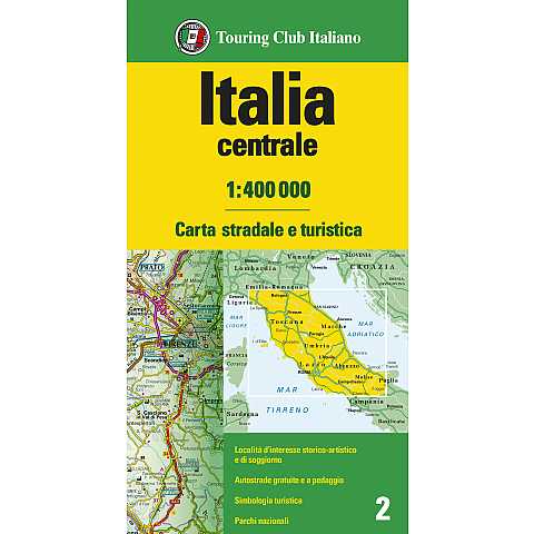 Italia centrale 1:400 000