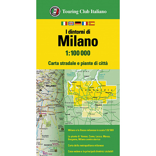 I dintorni di Milano 1:100 000