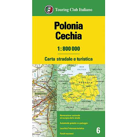 Polonia Cechia 1:800 000