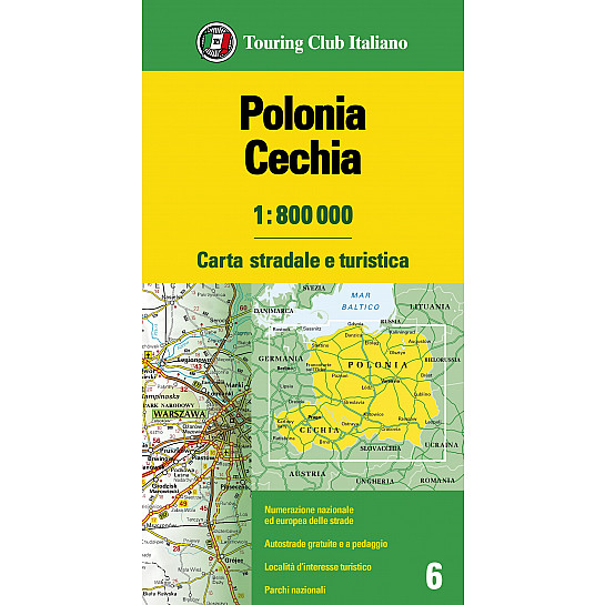 Polonia Cechia 1:800 000
