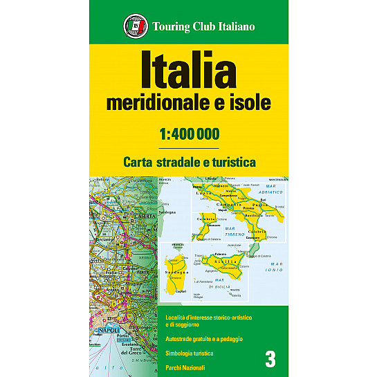 Italia meridionale e isole 1:400.000