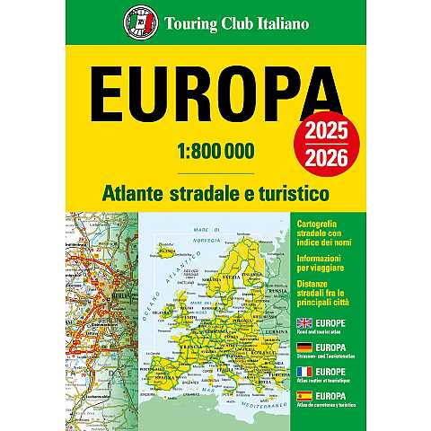 Atlante stradale d'Europa 1:800 000