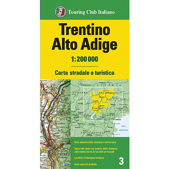 Trentino Alto Adige 1:200 000